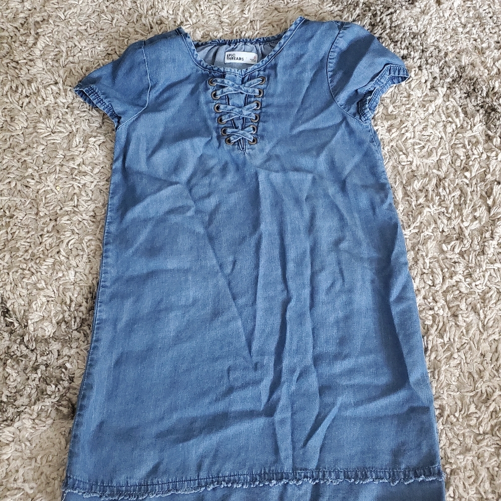 Denim dress